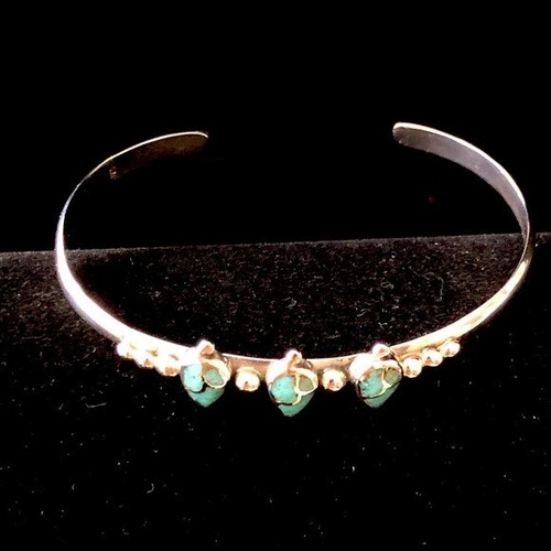 Native american turquoise cuff - native,
