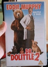 Eddie Murphy Dr Dolittle 2  VHS Video Tape