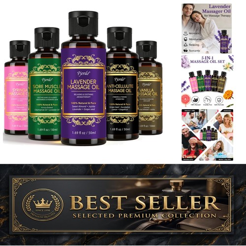 Relaxing massage oil - oil, 5