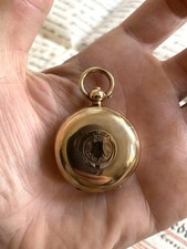 Antique Dennison 9ct Gold Filled Sovereign Case Holder 