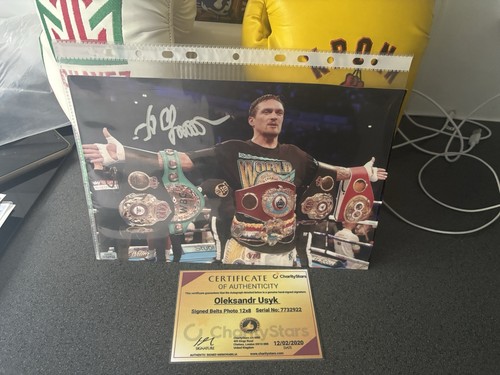 Oleksandr usyk signed - oleksandr,