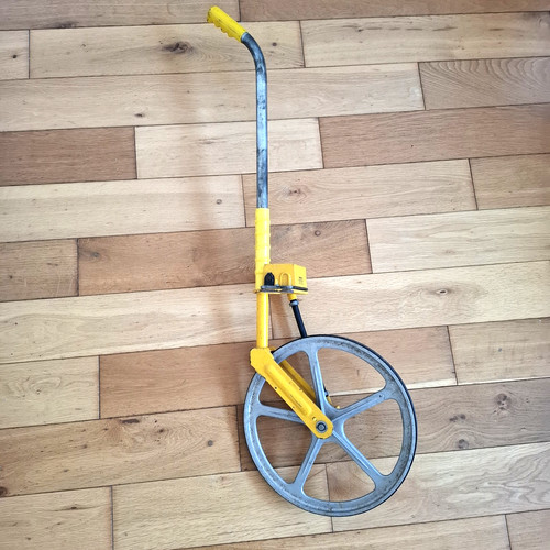 Trumeter measuring wheel - measuring, road