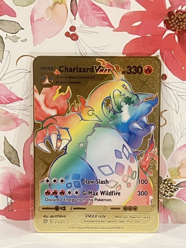Charizard vmax rainbow - charizard,