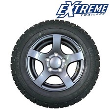 Extreme 13" Alloy Wheel and Tyre 185/70R13C, 5 x 112mm PCD
