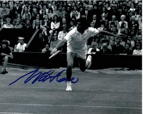 Ilie nastase signed 10x8 photo - 10x8,