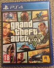 Grand Theft Auto 5 (GTA V) PlayStation 4 PS4 Game