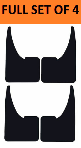 Universal fit car mudflaps - fit, mud