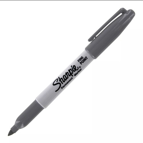 Sharpie slate grey fine - fine, point