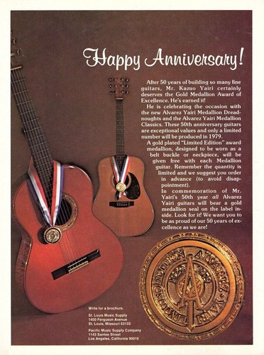 Vtg 70s alvarez yairi - 70s,