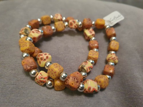 New viva clay beads mango - viva,