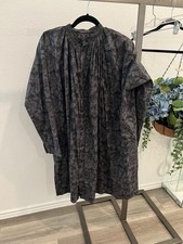 Dosa Cotton Grey Long Sleeve Dress Sz 2 (item 6.7)