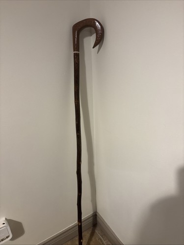 Irish hazel walking stick - irish,