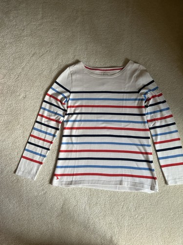 Joules long sleeved - white, top