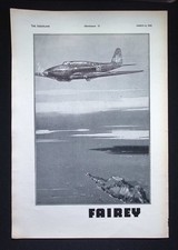 Original WWII Advert – Fairey Aviation Company Ltd