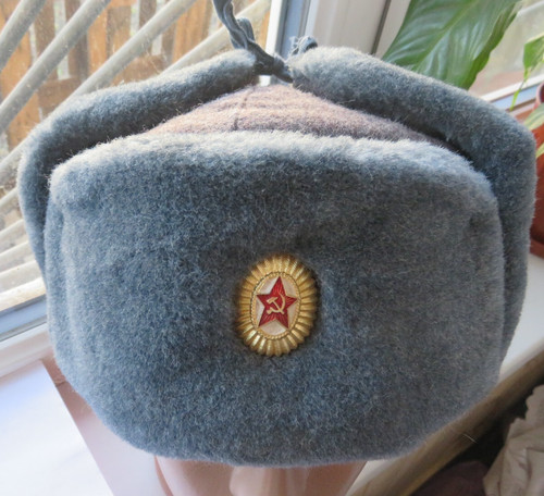 Vintage ushanka winter - vintage,