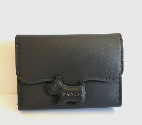 Radley crest navy blue - navy, leather