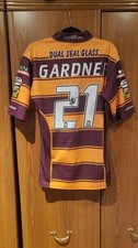 Huddersfield Giants Match Worn Rugby League Shirt Matt Gardner