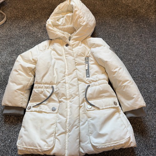 Next girls white winter coat - girls,