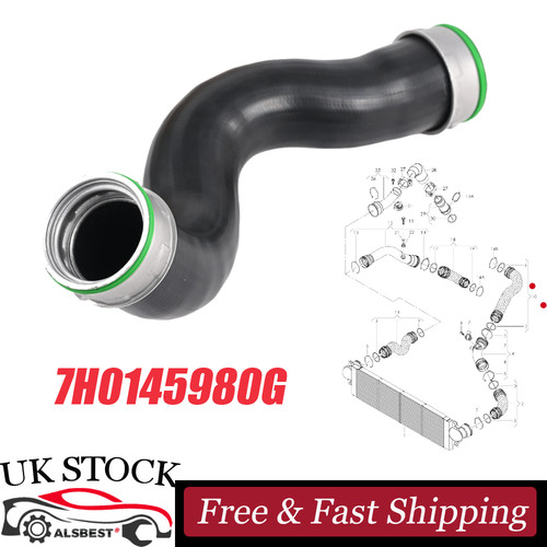 Turbo intercooler hose pipe - hose,