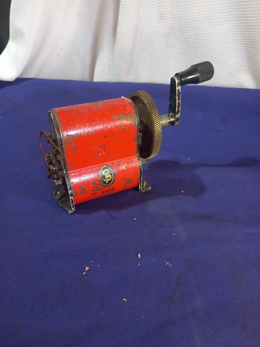 Vintage hand cranked generator - hand,