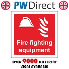 SIGN FIRE FIGHTING EQUIPMENT