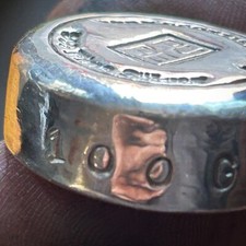 100g Solid Silver Round –