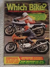 WHICH BIKE? magazine, No.61 Aug '81 CX500, Ducati 900, Laverda, Moriwaki, Yam125