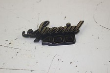 1980 Yamaha XS400 LEFT SIDE COVER EMBLEM.P/N:3F9-21781-00