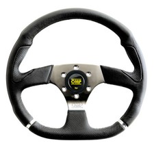 Omp 350mm chrome steering - omp,