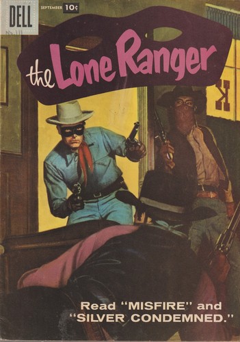 Dell comics the lone - lone, ranger