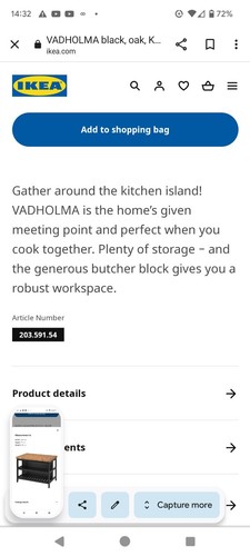 Ikea butchers block - ikea,