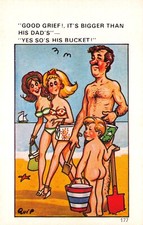 SAPPHIRE COMIC POSTCARD NO