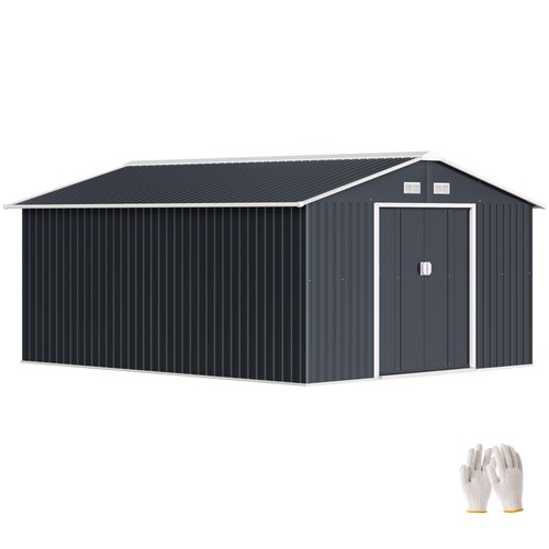 Outsunny 11ft garden shed - outsunny,