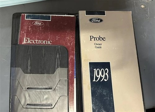 1993 ford probe owners manual - owners,