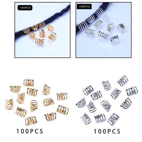 100x dreadlock beads - 100x,