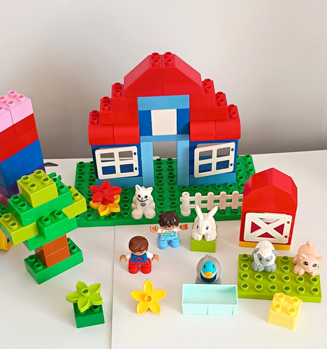 Lego duplo farm tractor - farm,