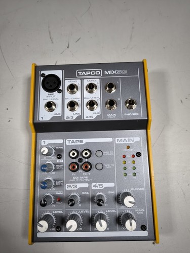 Tapco mix audio mixer - mix, 50