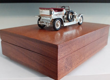wooden cigarette box Matchbox