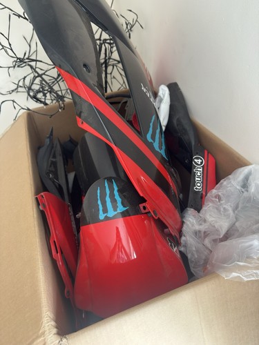Zx6r 2007 2008 red black - zx6r,