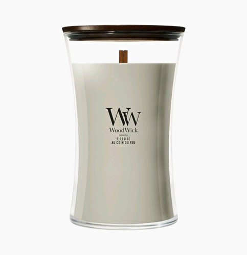 Woodwick fireside scented - fireside,