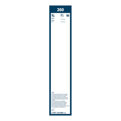 Bosch wiper blades 260mm - 2,