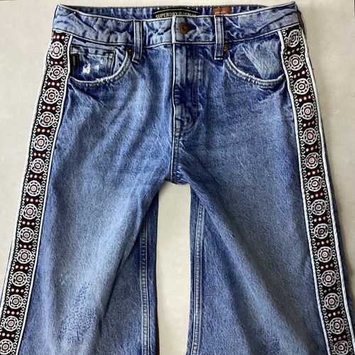 Ladies superdry wide fare blue - ladies,