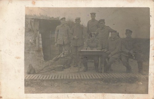 Wwi german soldiers rppc - wwi,