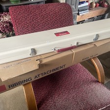 Brother knitting machine KH-230 and Ribbing attachment KR-230 in good condition