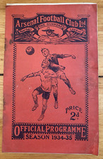 Arsenal v Sunderland - 1934/35