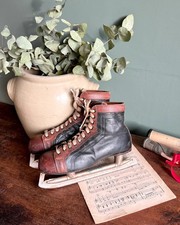 Vintage Pair of Leather Ice