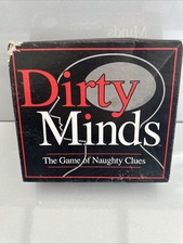 Dirty Minds Adult Game - Adults Naughty Clues Game XXX Damaged Box - Complete