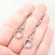 Antique 9ct Gold Diamond Paste