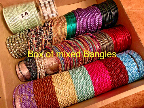Box mixed bangles bracelets - box,