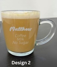 Toughened Glass Mug Tea Coffee